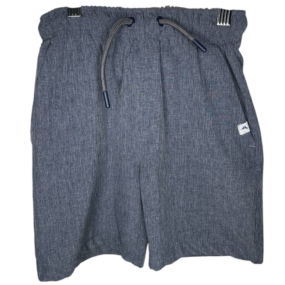 Tommy Bahama Kids Active Gray/Blue Shorts-5/6
